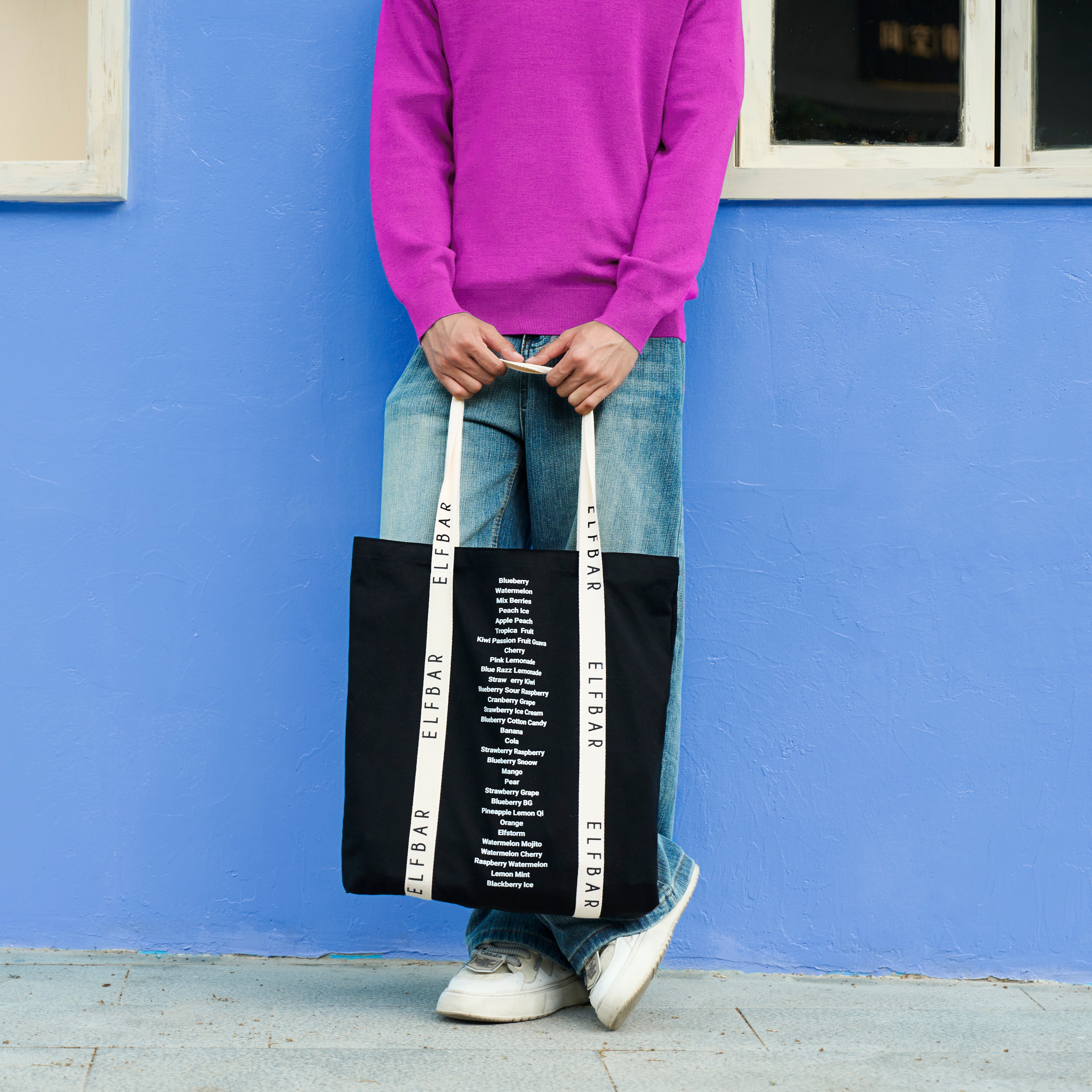 elfbar-shopping-bag-schwarz-strapazierf-hige-einkaufstasche image 6