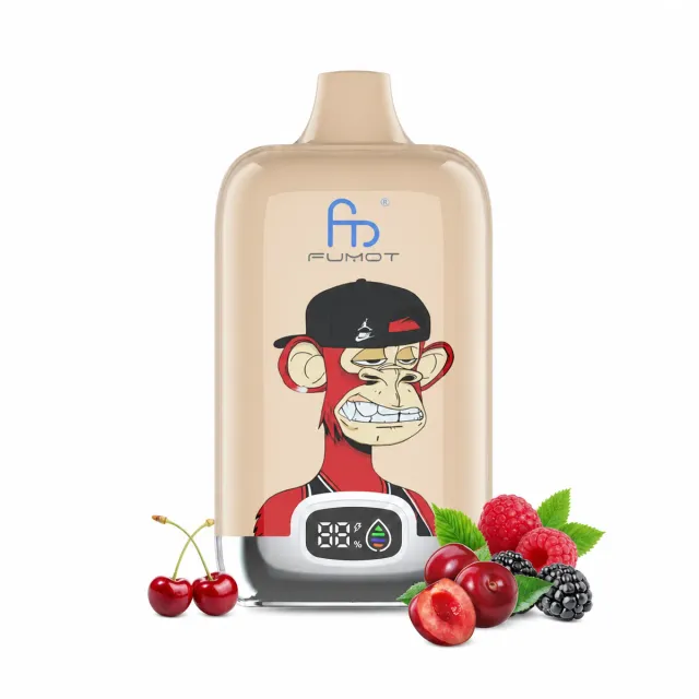 fumot-digital-box-12000-einweg-vape-cherry-berry image 1