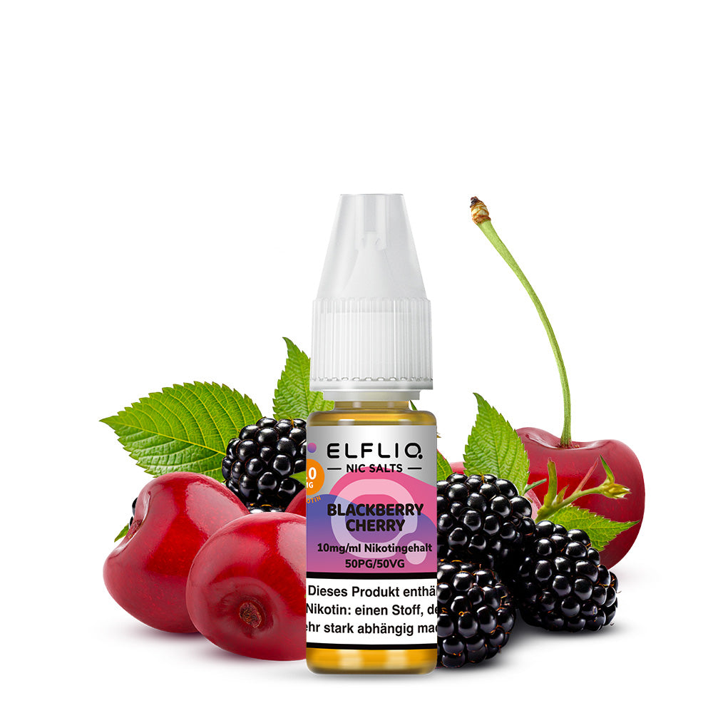 elfliq-blackberry-cherry-nikotinsalz-liquid-10ml-10mg-20mg image 1