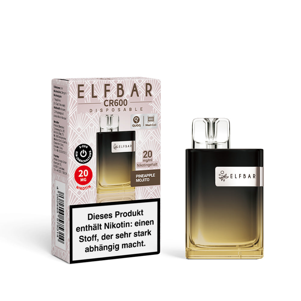 elfbar-cr600-einweg-e-zigarette-pineapple-mojito-600-z-ge-20mg image 2
