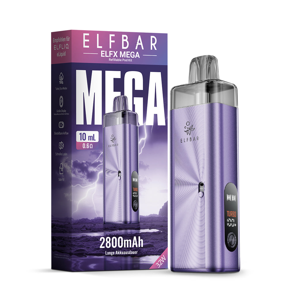 elfbar-elfx-mega-kit-purple-pod-kit-2800-mah-32w image 2