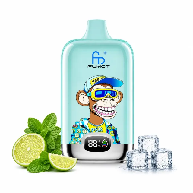 fumot-digital-box-12000-einweg-e-zigarette-cuban-menthol-mojito image 1
