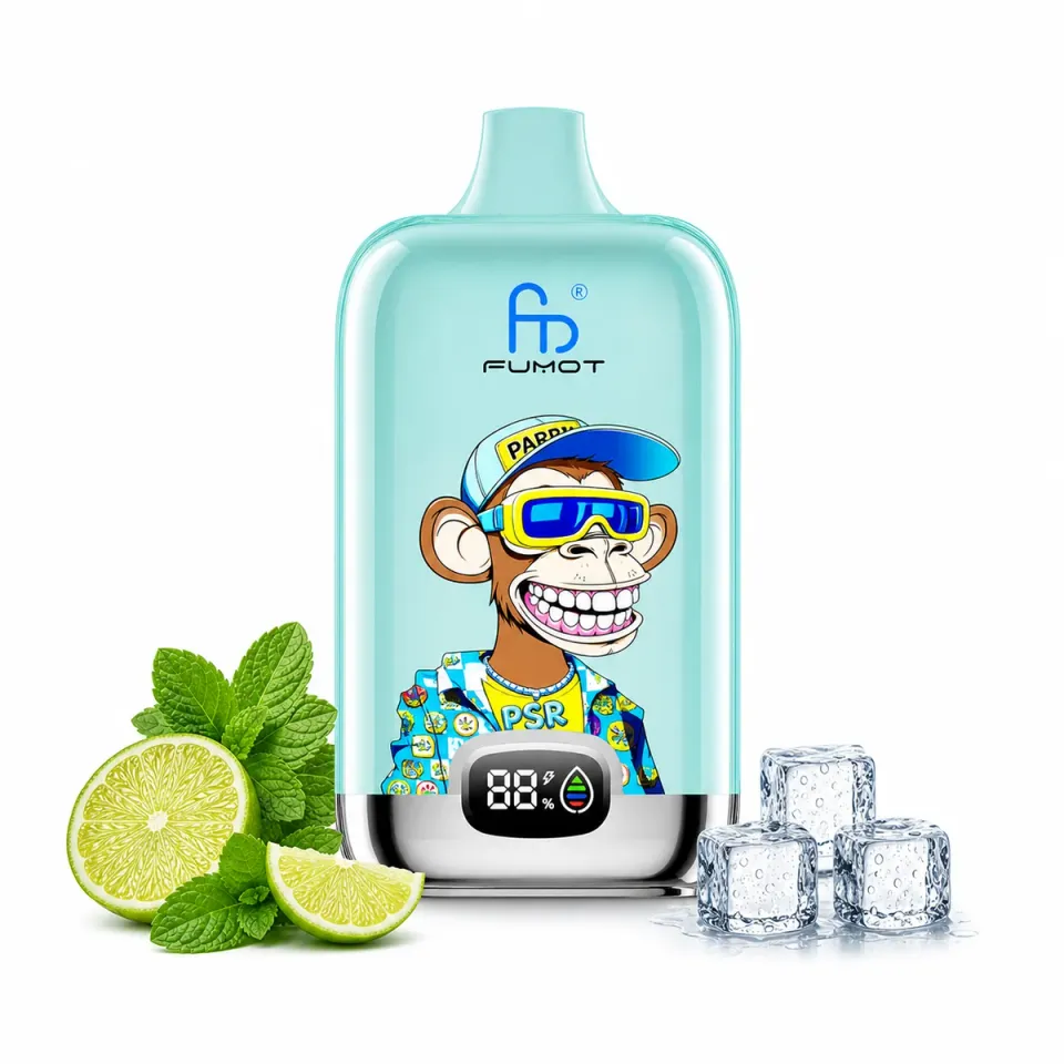fumot-digital-box-12000-einweg-e-zigarette-cuban-menthol-mojito image 1