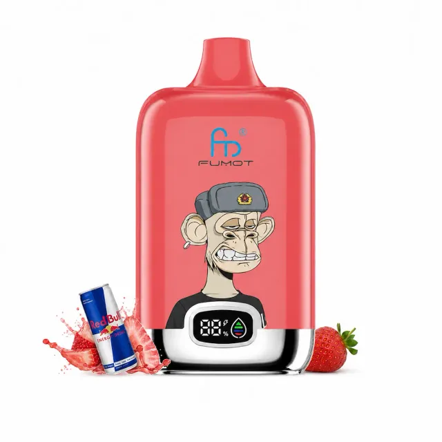 fumot-digital-box-12000-einweg-e-zigarette-strawberry-red-bull image 1