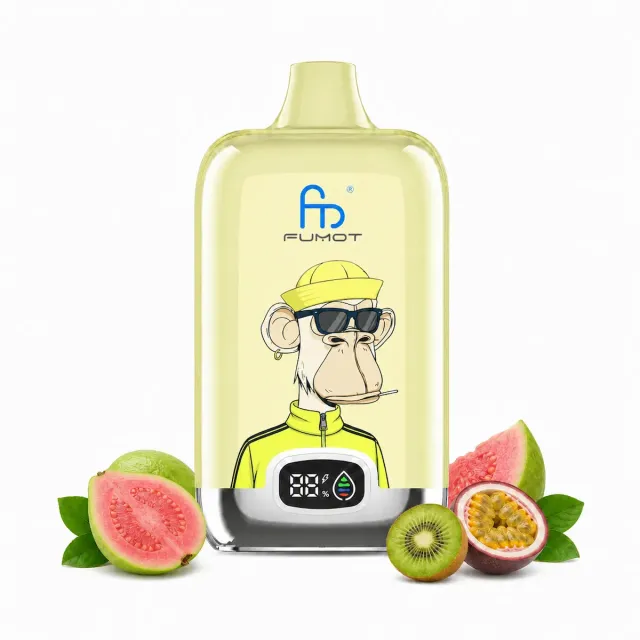 fumot-digital-box-12000-einweg-vape-kiwi-passion-fruit-guava-12-000-puffs-20-ml image 1