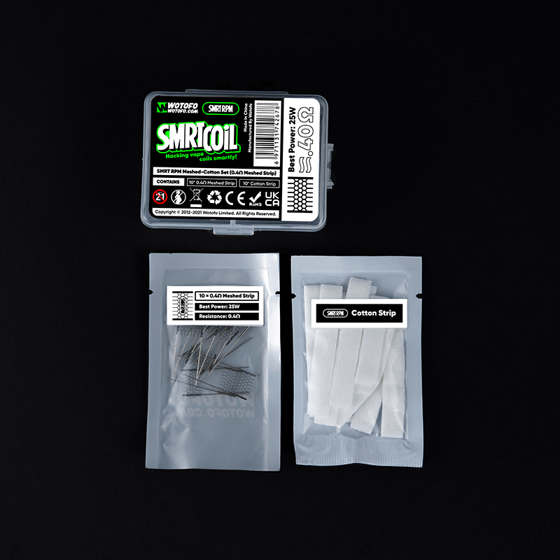 wotofo-smrt-rpm-mesh-cotton-set-rebuildable-mesh-watte-ersatzset image 5