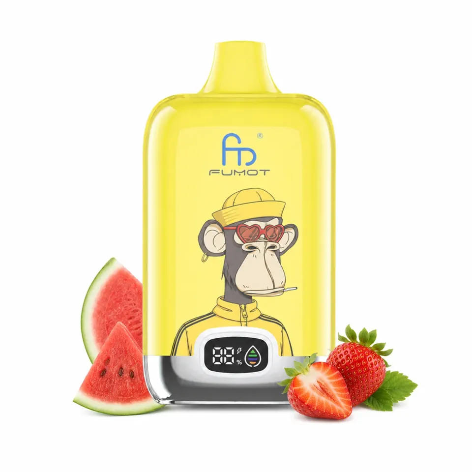 fumot-digital-box-12000-einweg-vape-strawberry-watermelon image 1