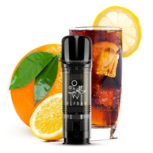 elfbar-elfa-prefilled-pod-cola-orange-20-mg-ml-2er-pack image 1