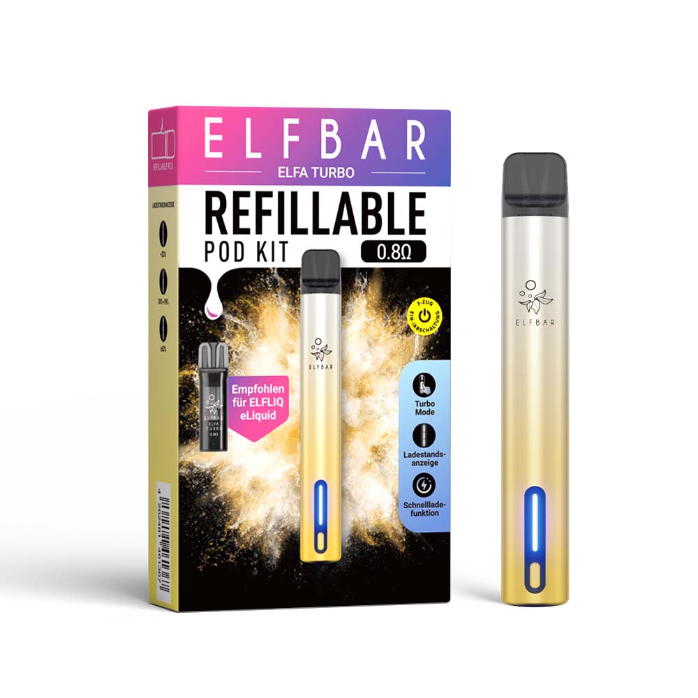 elfbar-elfa-turbo-kit-aurora-gold-pod-kit image 2