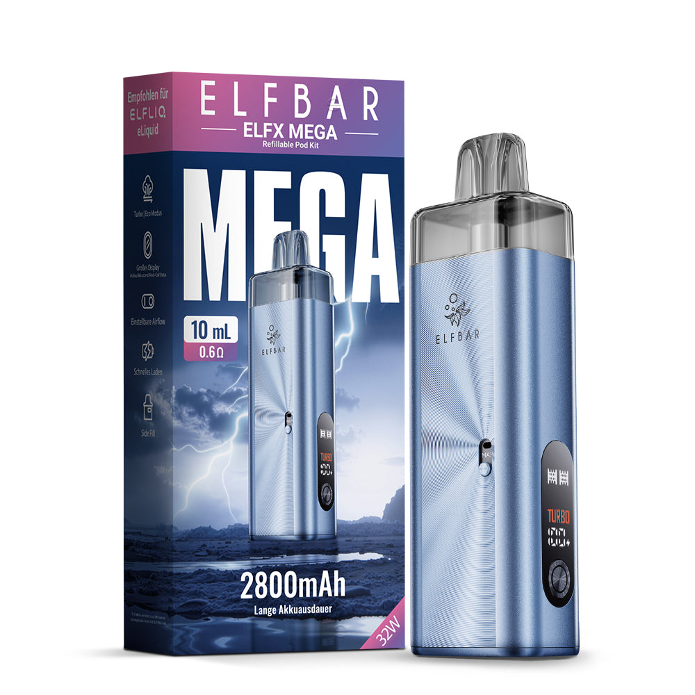 elfbar-elfx-mega-kit-cyan-pod-system-32w image 2