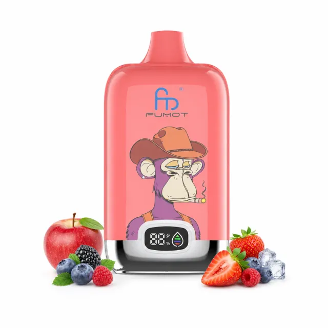 fumot-digital-box-12000-einweg-e-zigarette-apple-berry-blast image 1