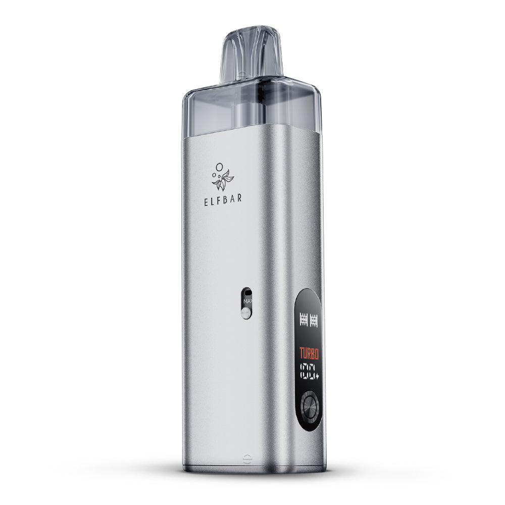 elfbar-elfx-mega-kit-silver-pod-kit-32w-2800-mah image 1