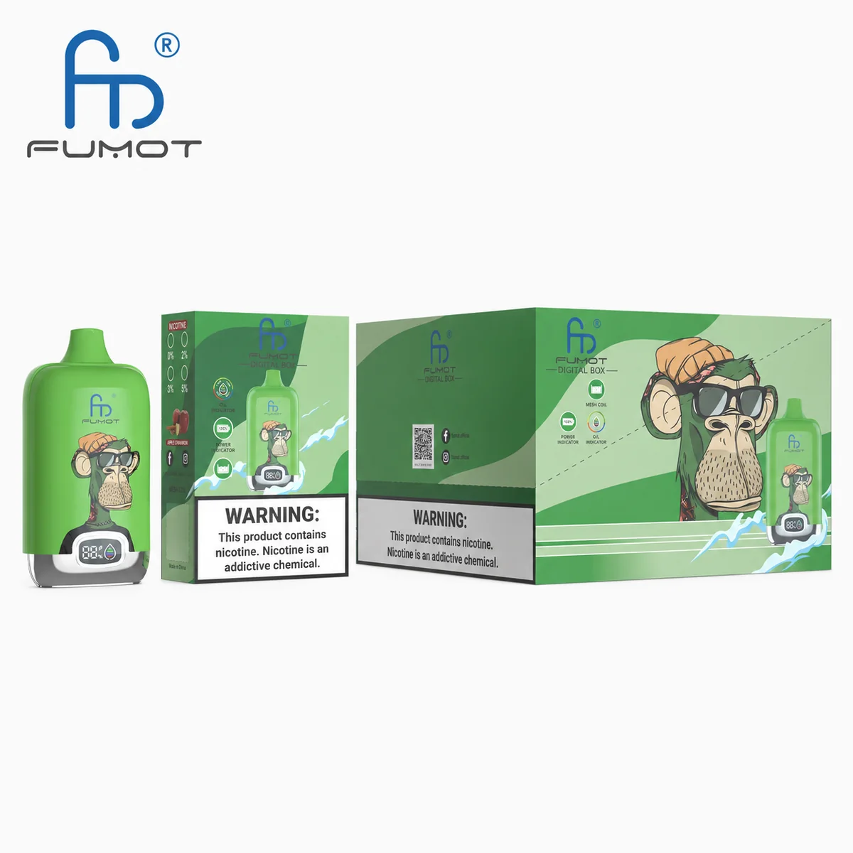 fumot-digital-box-12000-einweg-vape-apple-cinnamon image 3