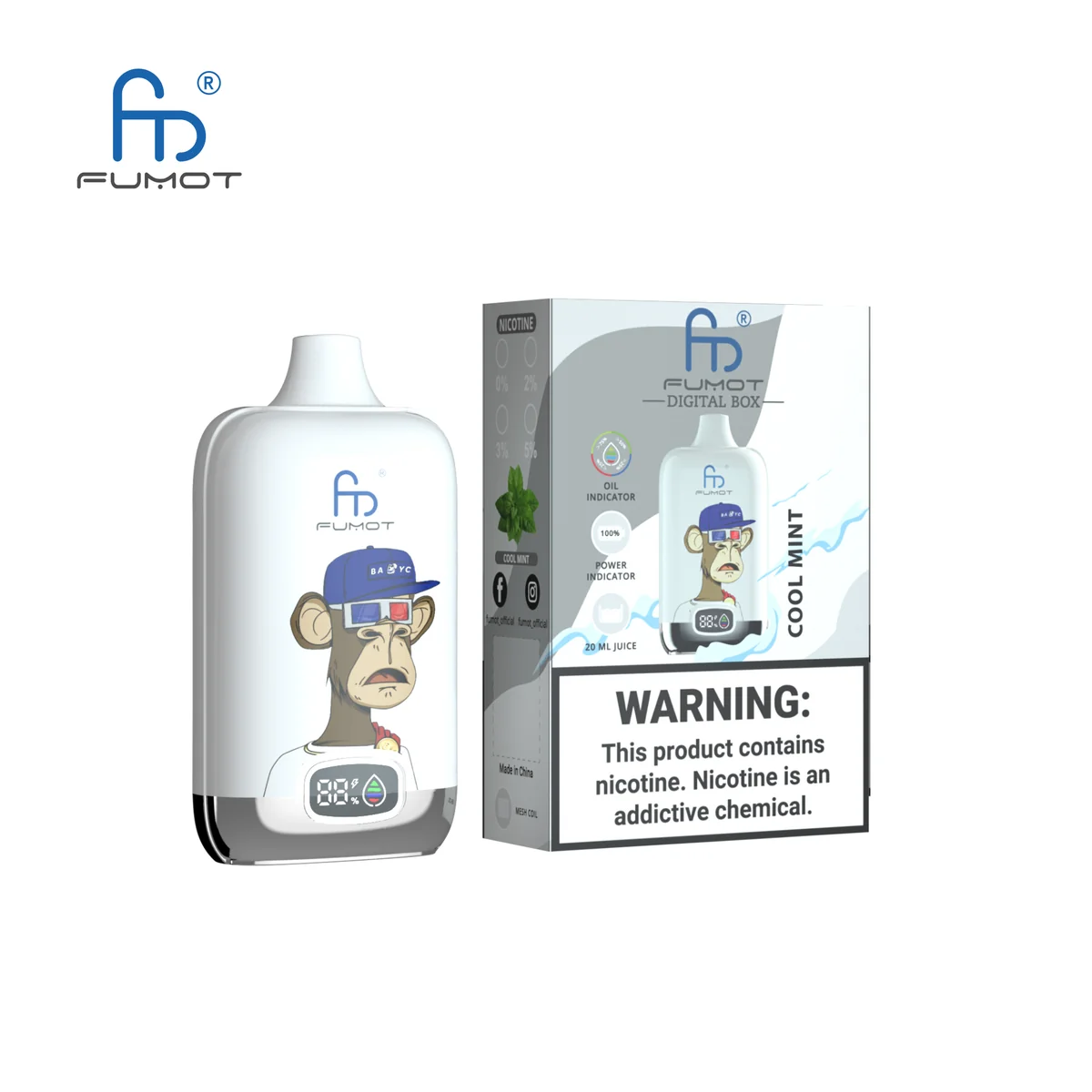 fumot-digital-box-12000-einweg-vape-cool-mint image 2