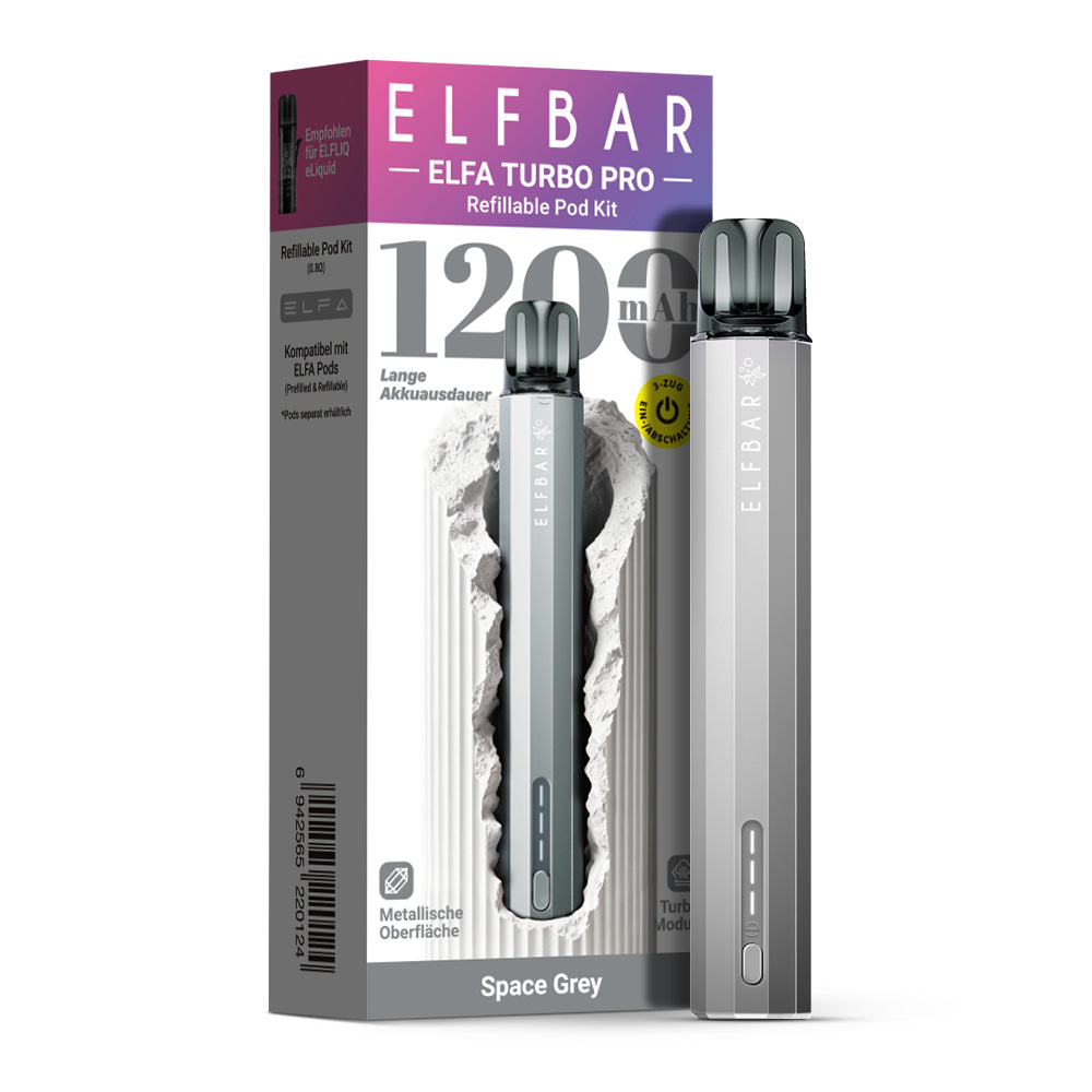 elfbar-elfa-turbo-pro-kit-space-grey-pod-kit image 2