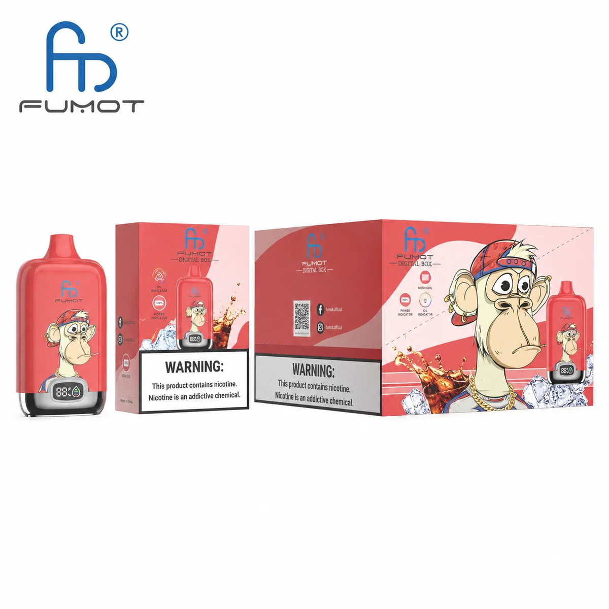 fumot-digital-box-12000-einweg-vape-cola-ice-12-000-puffs-20-ml image 3
