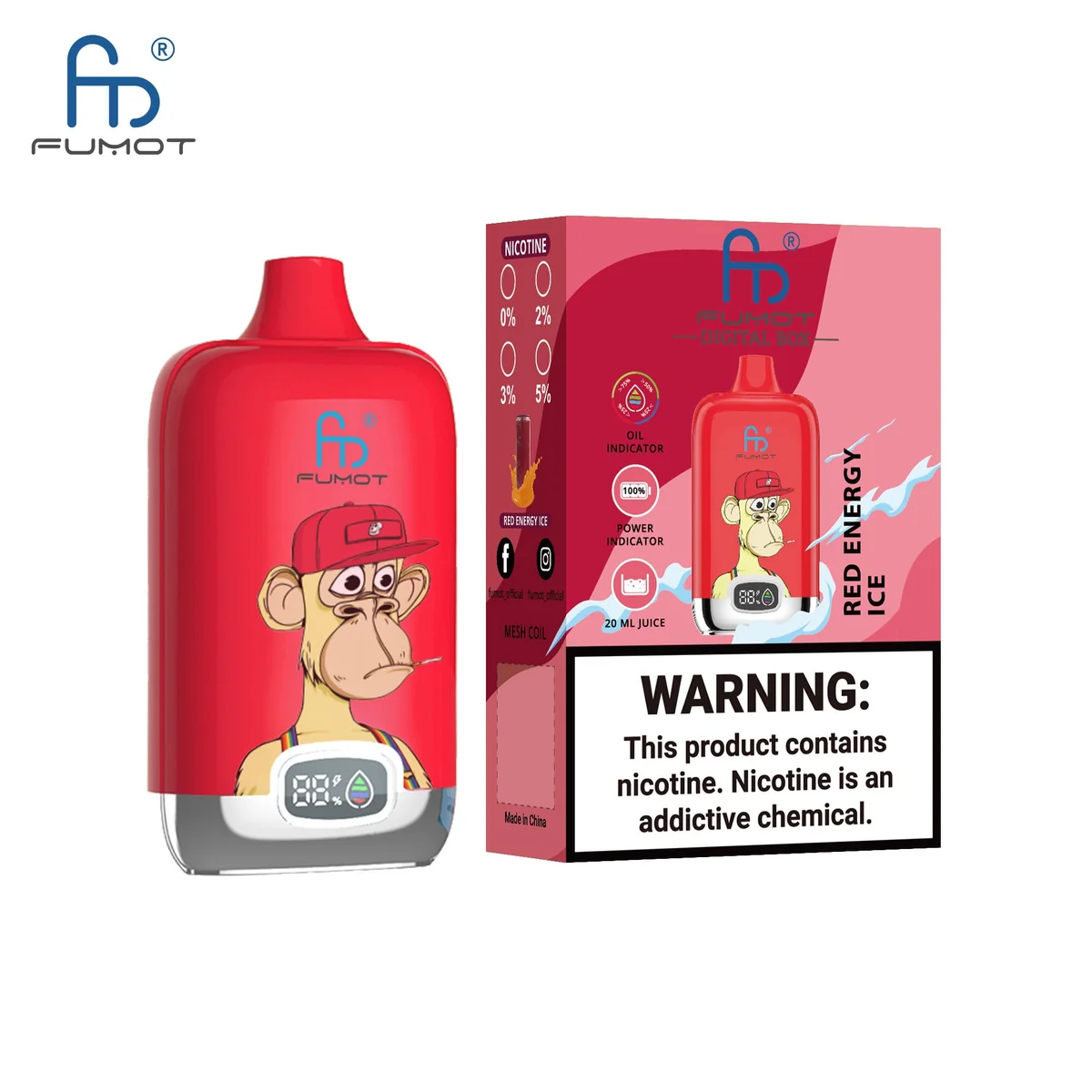 fumot-digital-box-12000-einweg-vape-red-energy-ice image 2
