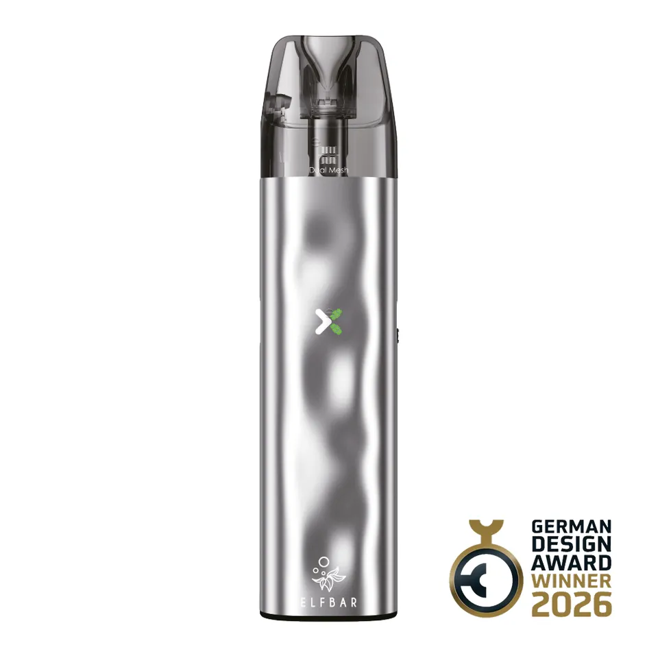 elfbar-elfx-mini-kit-silver-pod-kit-1000-mah-30w image 1