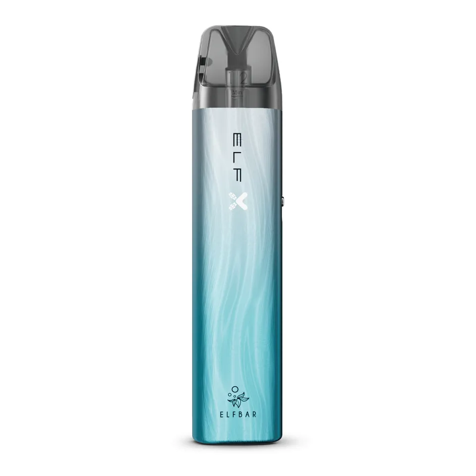 elfbar-elfx-kit-silver-blue-pod-system-30w image 1