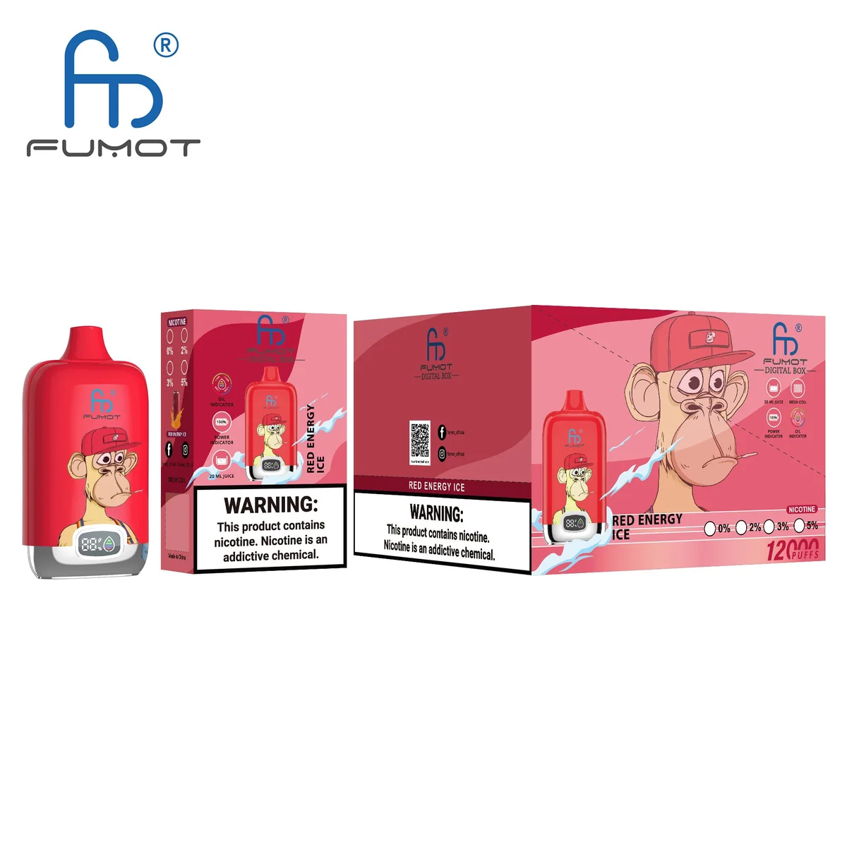 fumot-digital-box-12000-einweg-vape-red-energy-ice image 3