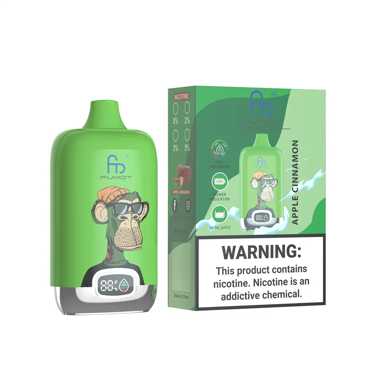 fumot-digital-box-12000-einweg-vape-apple-cinnamon image 2