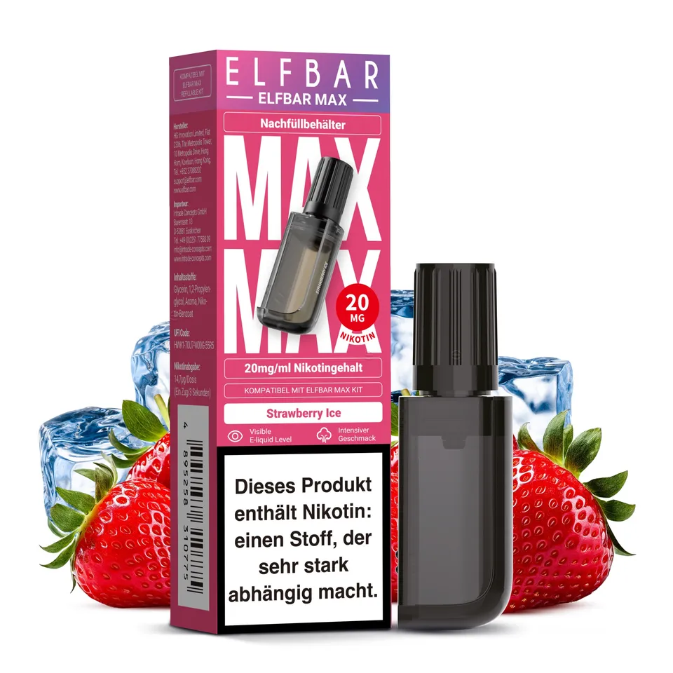 elfbar-max-nachf-llbeh-lter-strawberry-ice-10-ml-20-mg-ml image 1