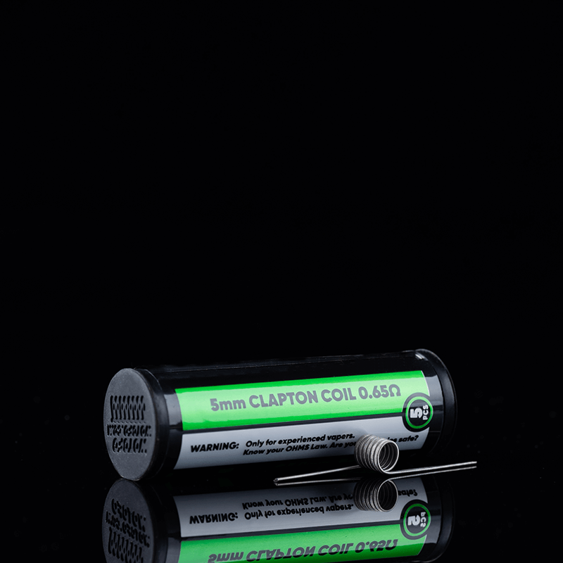 wotofo-5mm-id-prebuilt-coil-5-st-ck-clapton-fertigcoils-0-65-ohm image 2