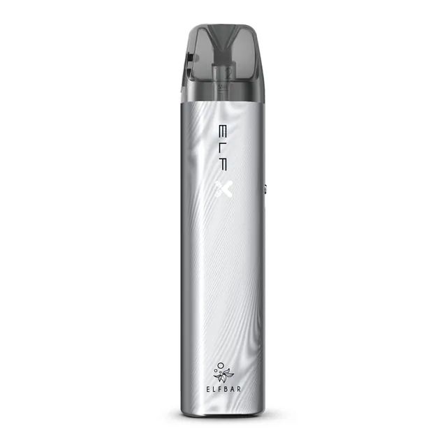 elfbar-elfx-kit-pod-kit-silver image 1