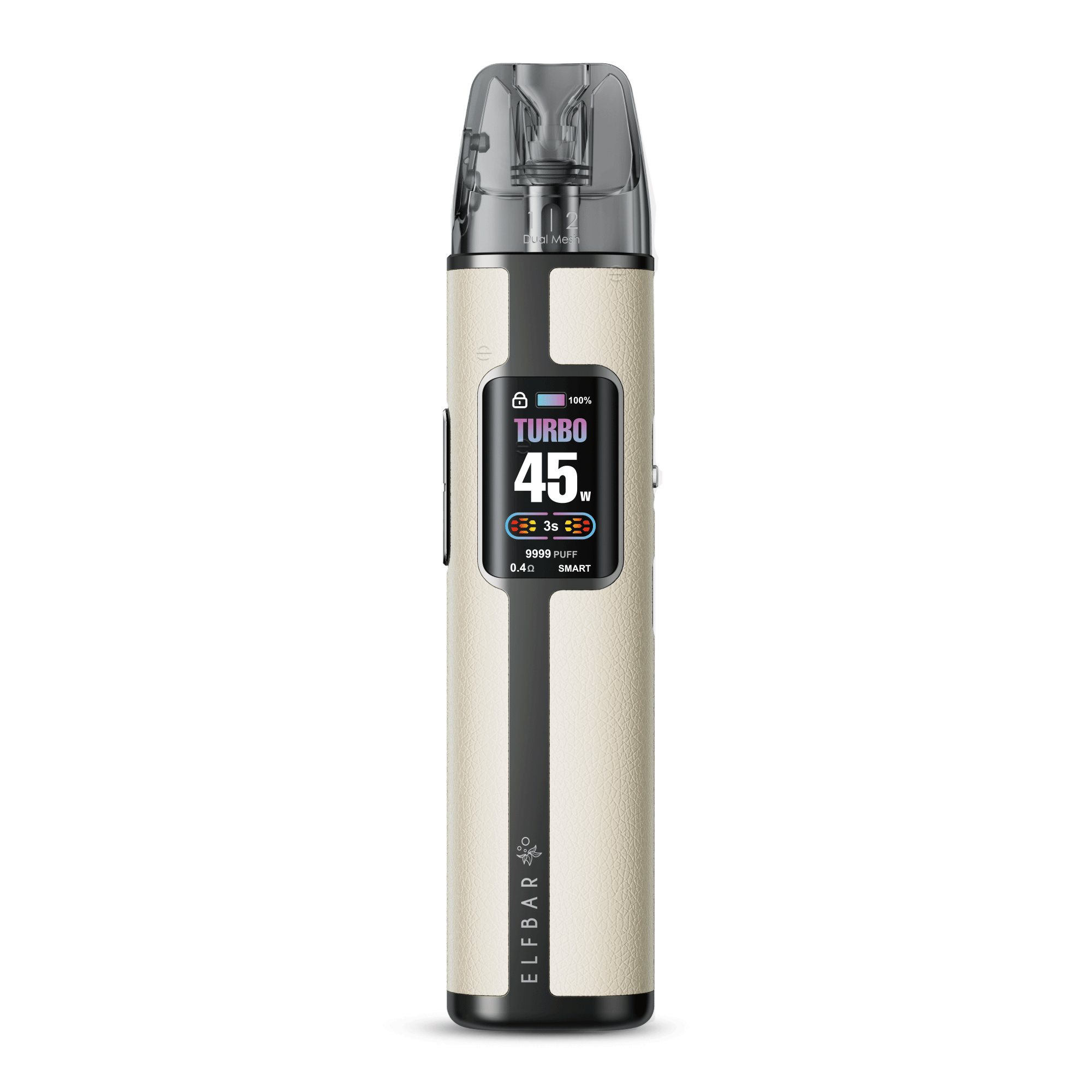 elfbar-elfx-pro-white-pod-kit-45w-mit-1-200-mah-und-0-96-display image 1
