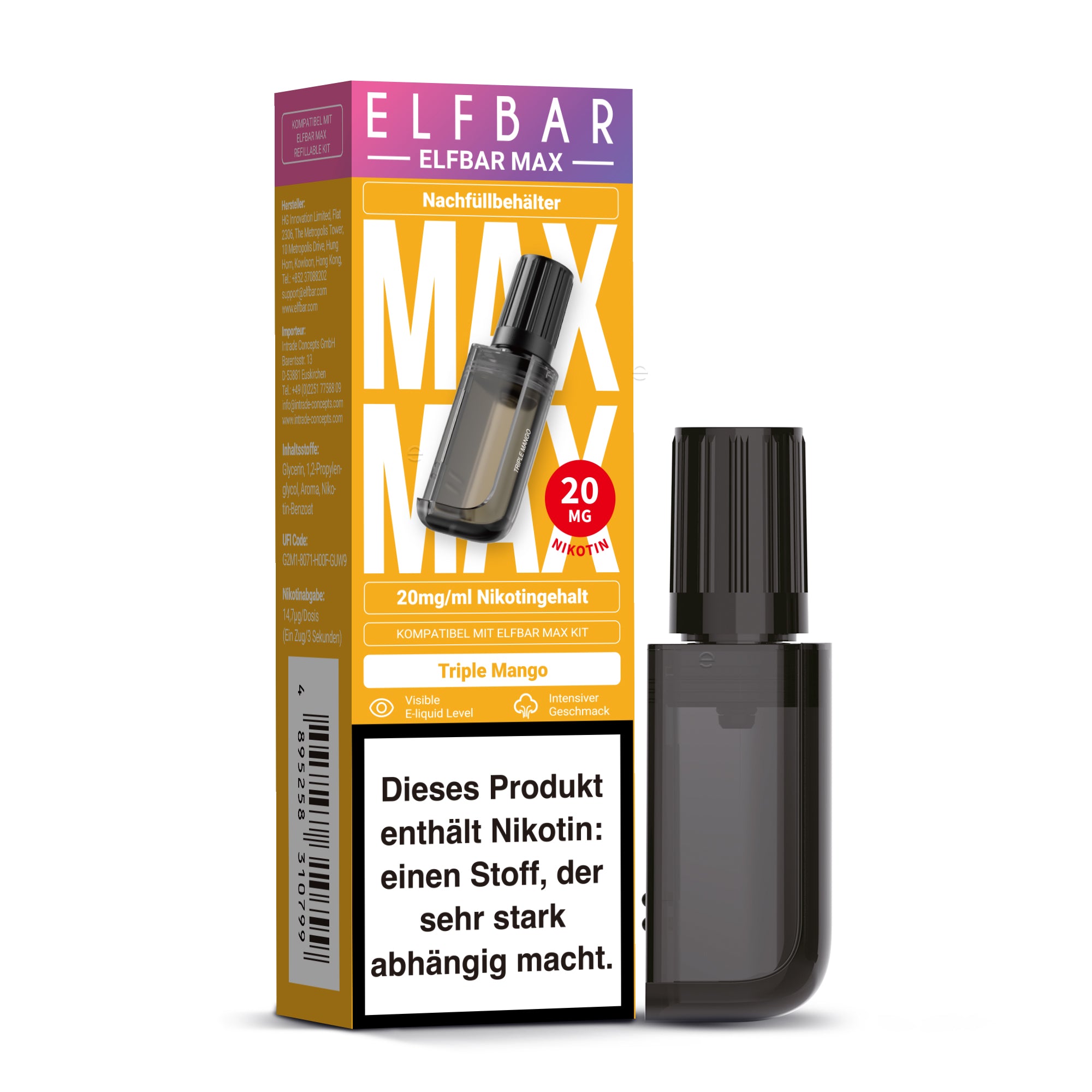 elfbar-max-nachf-llbeh-lter-triple-mango-10-ml-nikotinsalz-liquid-20-mg-ml image 2