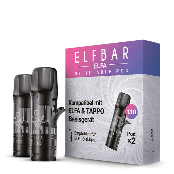 elfbar-elfa-refillable-pod-1-1-ohm-leer-pod-2x-2-ml image 2