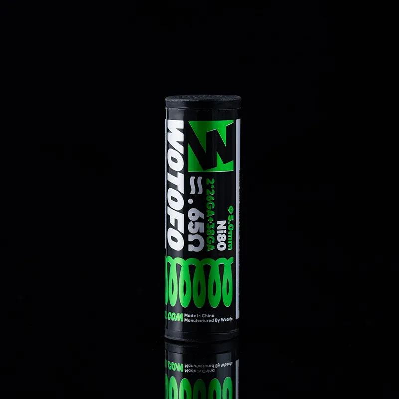 wotofo-5mm-id-prebuilt-coil-5-st-ck-clapton-fertigcoils-0-65-ohm image 1