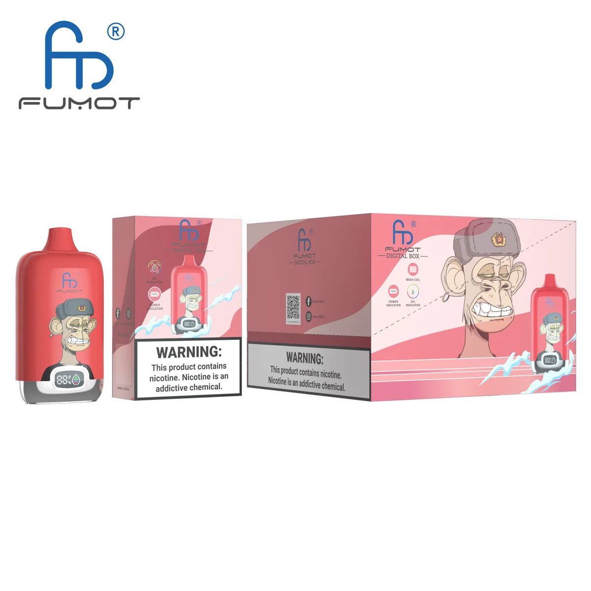 fumot-digital-box-12000-einweg-e-zigarette-strawberry-red-bull image 3