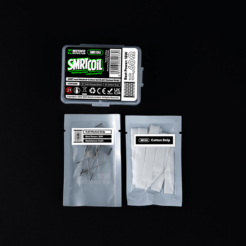 wotofo-smrt-nord-mesh-cotton-set-rebuildable-pod-coil-set-f-r-nord-pods image 2
