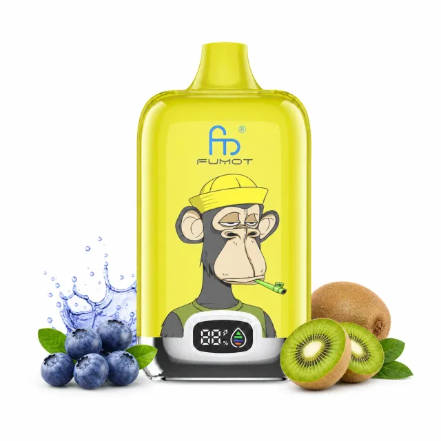 fumot-digital-box-12000-einweg-vape-blueberry-kiwi-12-000-puffs-20-ml image 1