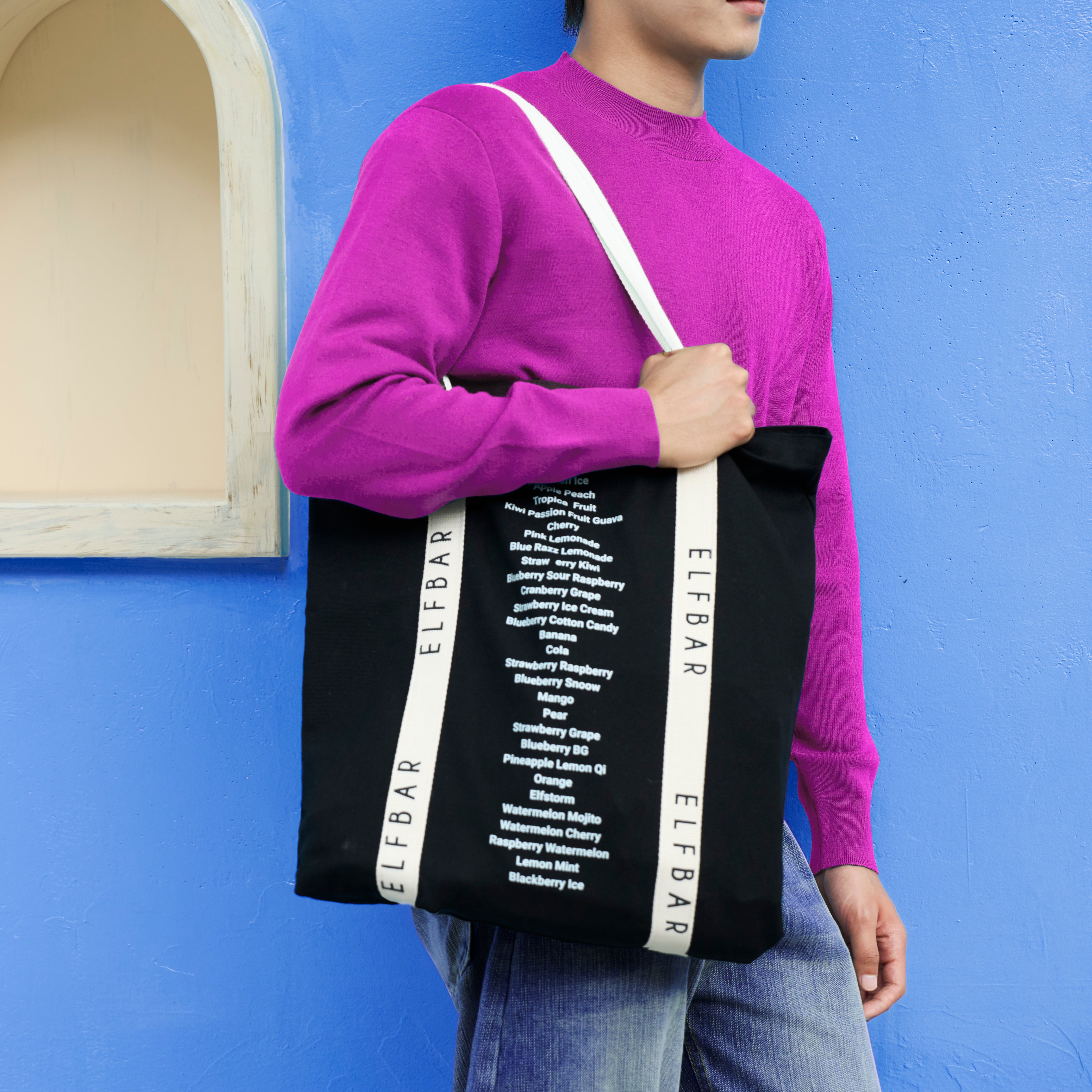 elfbar-shopping-bag-schwarz-strapazierf-hige-einkaufstasche image 7