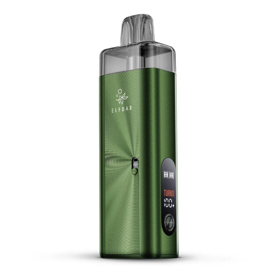 elfbar-elfx-mega-kit-green-2800mah-pod-kit-32w-mit-display image 1