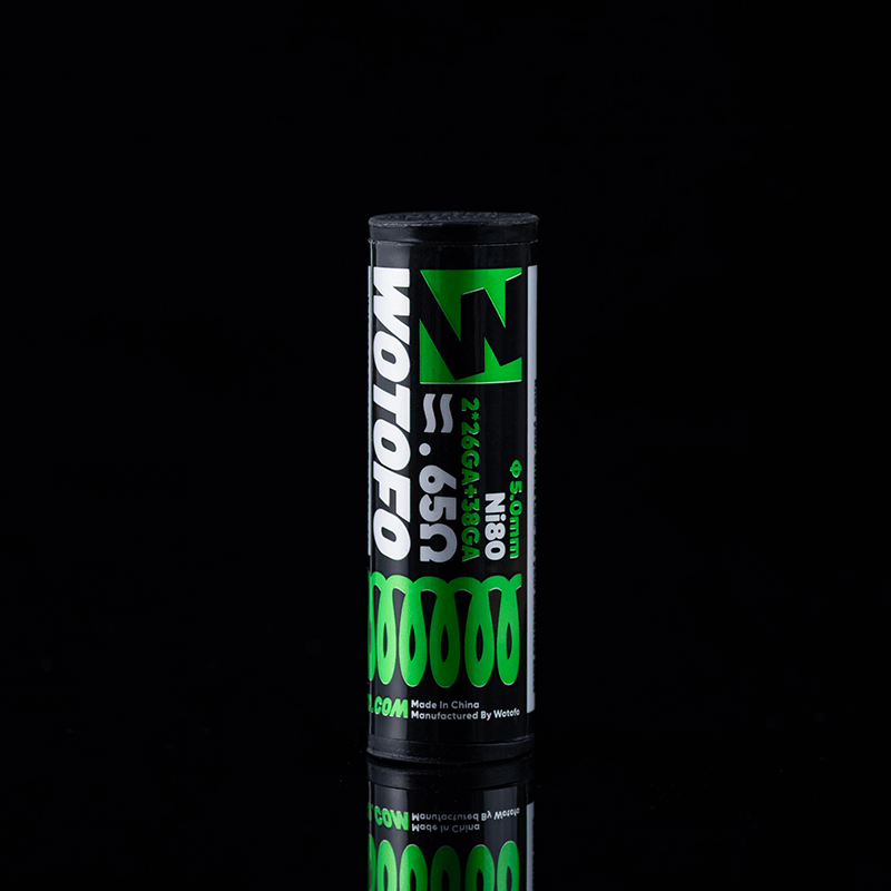 wotofo-5mm-id-prebuilt-coil-5-st-ck-clapton-fertigcoils-0-65-ohm image 1