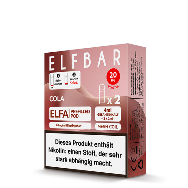 elfbar-elfa-prefilled-pod-cola-20mg-2x-2ml-einweg-pod image 2