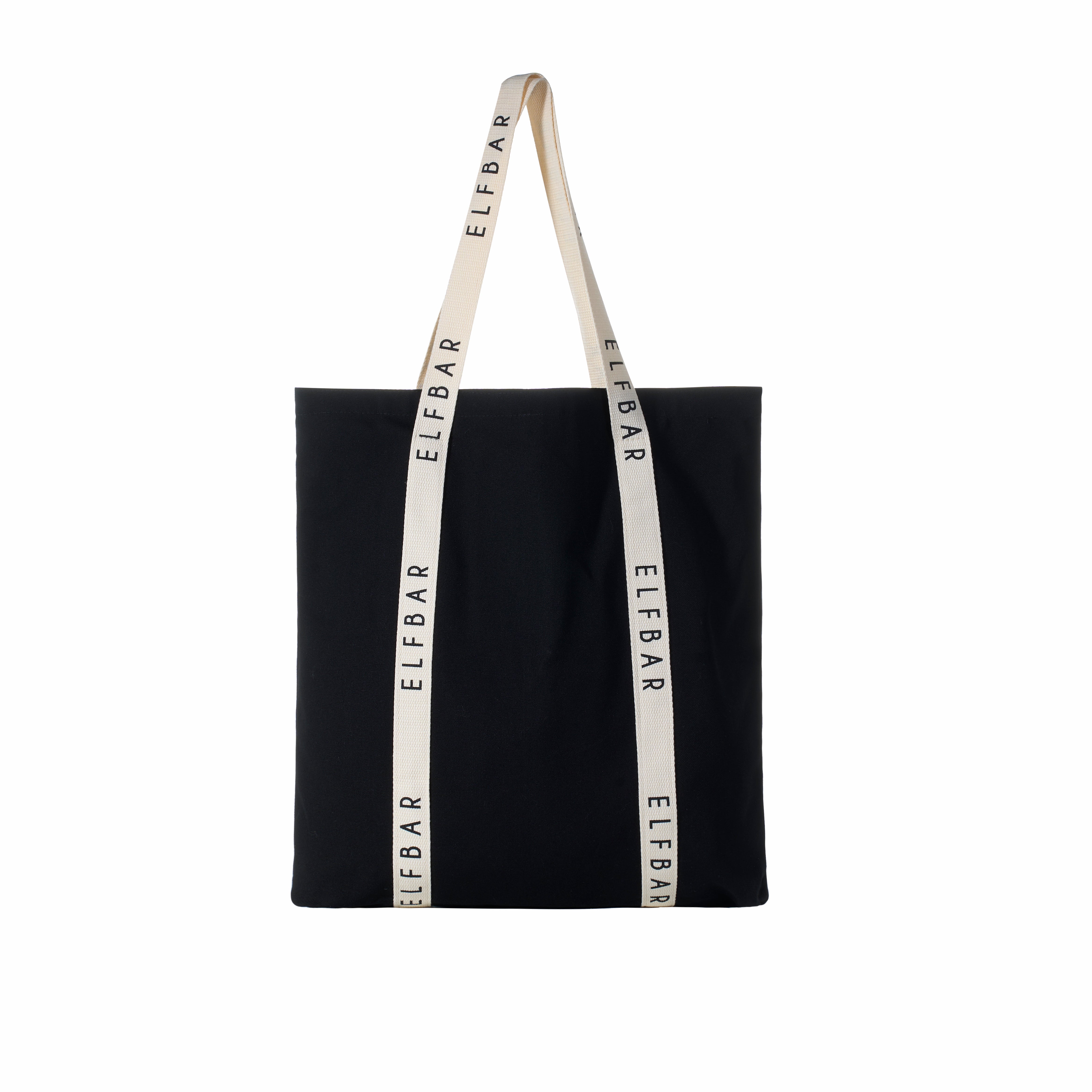 elfbar-shopping-bag-schwarz-strapazierf-hige-einkaufstasche image 2