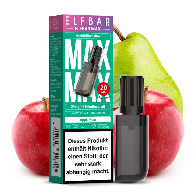 elfbar-max-nachf-llbeh-lter-apple-pear-10ml-20mg-elfa-max-refill image 1