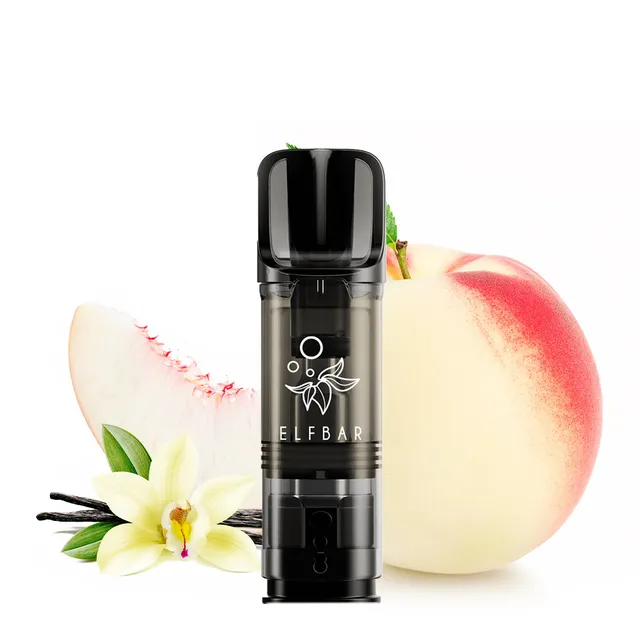 ELFBAR ELFA Prefilled Pod Vanilla White Peach 2x 2 ml 20 mg