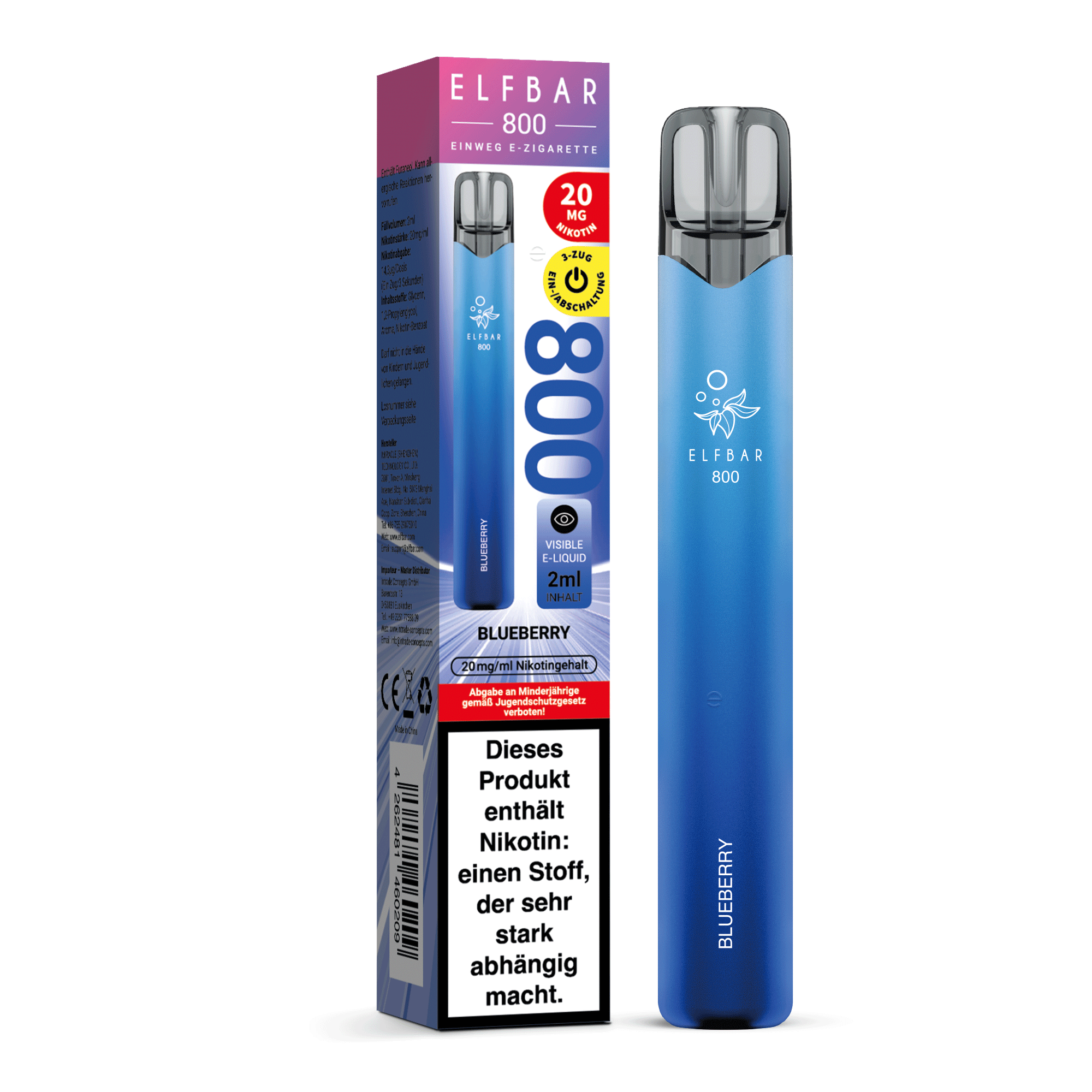 elfbar-800-blueberry-einweg-e-zigarette-20-mg-800-z-ge image 2